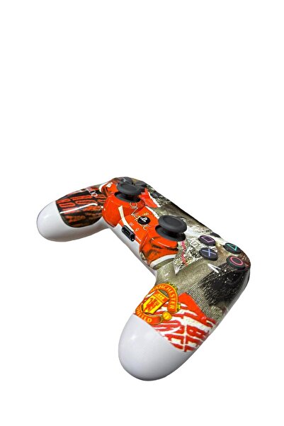 CRKTEKNOLOJİ Ps4 Kablosuz Gamepad Garantili Joystıck Yenilenmiş Gamepad Controller - Ronaldo