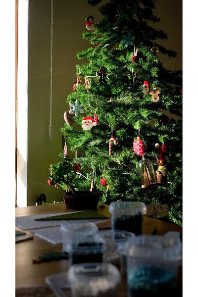 Hama Beads New Year's Tree Ornament Package