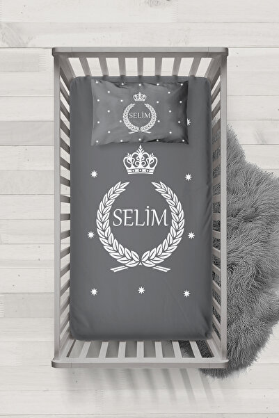 MEKTA HOME BEBEK İSİMLİ BEŞİK YATAK ÖRTÜSÜ MİBYÖ-3014