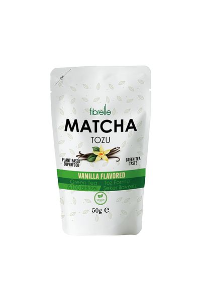 Fibrelle Matcha Vanilla Flavored 50g