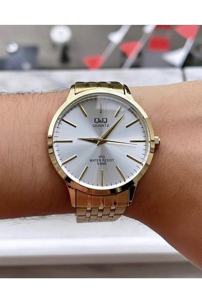 Q&Q Men's Metak Cord Wristwatch