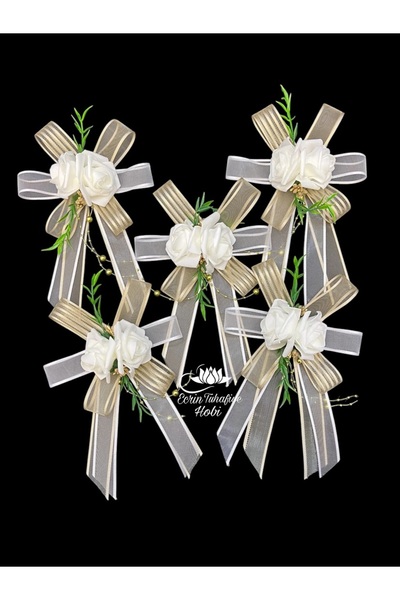 ecrin tuhafiye hobi Gold Bohça Süsü, Gelin Damat Çeyiz Valiz Düğün Nişan Konv...