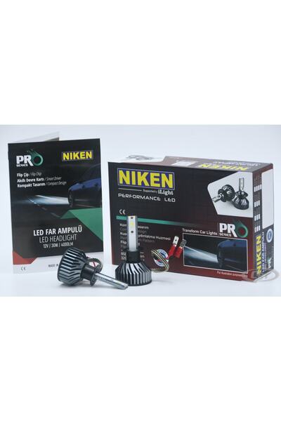 Niken H3 Led Xenon Far Ampul Şimşek Etki Pro Serisi