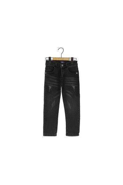 tati life Holiday 185-01-25 Men's Jeans Lycra Trousers - 9/13 Years Old Crinkle