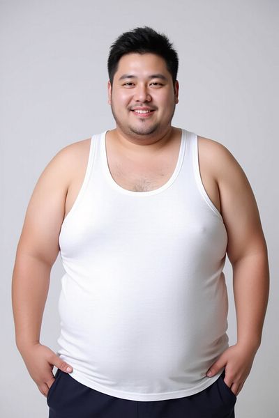Donkshot 3 قطع قميص داخلي رجالي مقاس كبير 1011-100% قطن-3xl-7xl