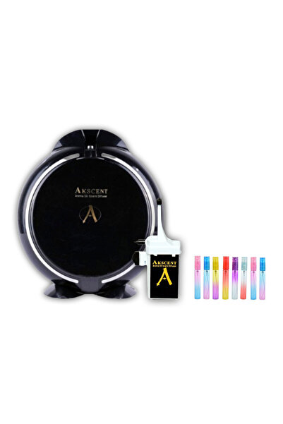 AKSCENT Pro Koku Makinesi Ve  Koku Kartuşu Seti (HEDİYELİ) - Zaman Ayarlı 400...