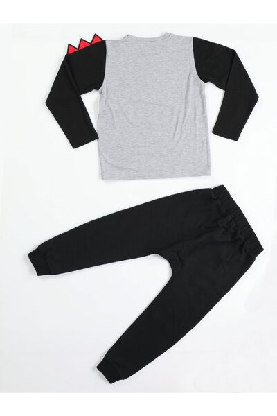 Casabony Set pantaloni+tricou pentru băiat Crocos Black