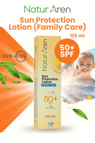 Naturaren Sunscreen Lotion (Family Protection) Spf 50+ 125 ml