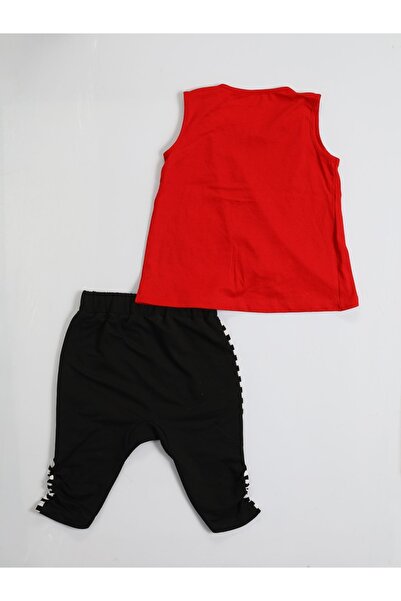 Casabony Zebra Striped Baggy Capri Set