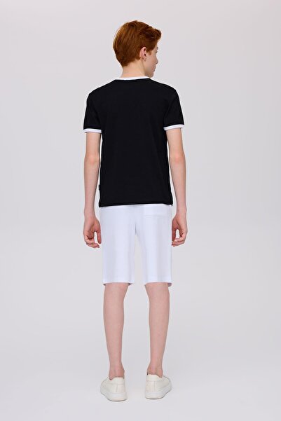 Nebbati Bg Store Boy's Black Tshirt