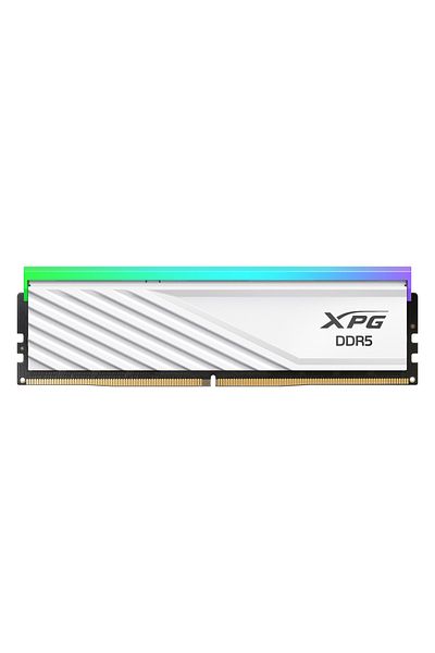 XPG ذاكرة Lancer Blade RGB، DDR5، 32 جيجابايت (2X16 جيجابايت) 6000 ميجا هرتز، أبيض CL48