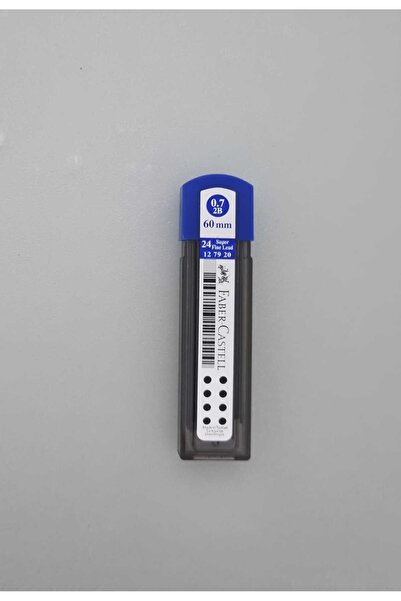 Faber Castell Super Fine Min. 0.7 (2B) 60mm Lead Pencil Nib (3 Pcs)