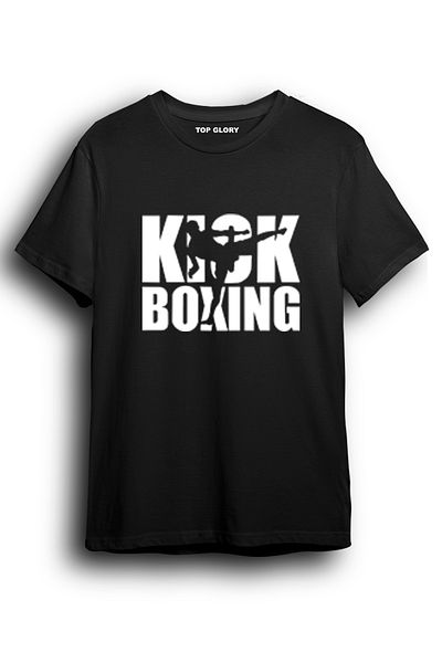 TOP GLORY Μπλουζάκι με στάμπα KickvBoxing Fighter - KBOXING8101