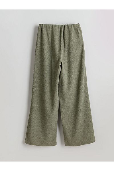 LC Waikiki Lcw Kids Elastic Waist Textured Girls' Pants