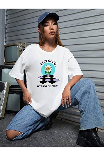 donamod Σχεδιασμός κινουμένων σχεδίων και γραφικών οπτικών ειδών Oversize T-s...