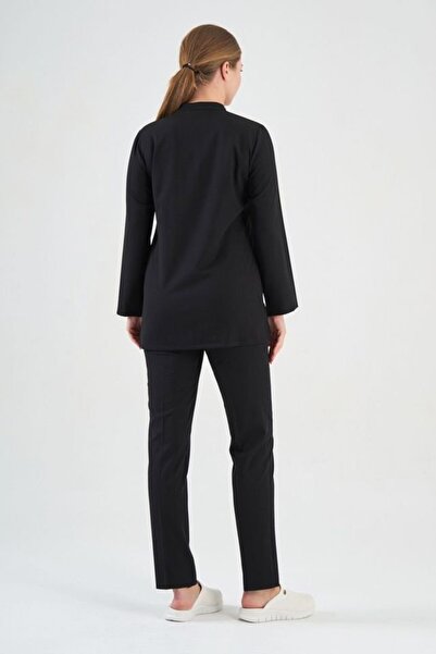 Owlet Medikal Σετ μαύρο τουνίκ Lycra Oversize