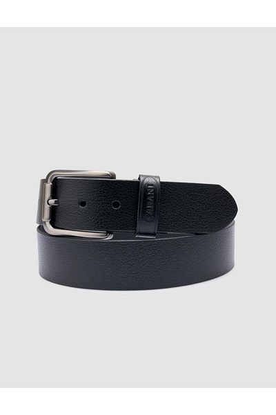 Cabani 100% Genuine Leather Black Men's Classic Belt