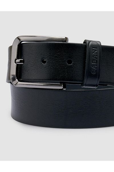 Cabani 100% Genuine Leather Black Men's Classic Belt