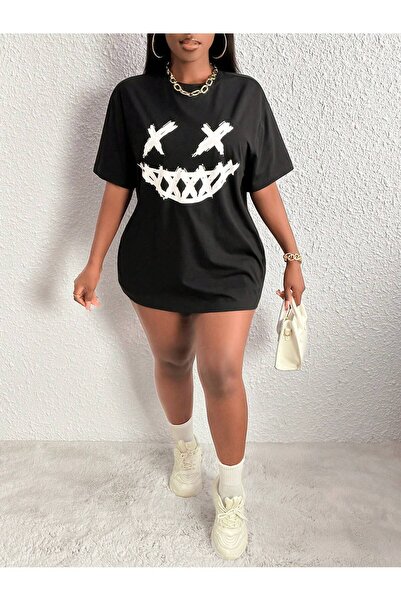 donamod Σχεδιασμός κινουμένων σχεδίων και γραφικών οπτικών ειδών Oversize T-s...