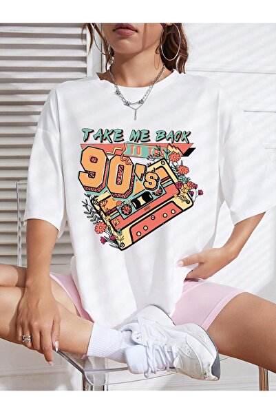 donamod Desen animat și design grafic Tricou supradimensionat Seria desene an...