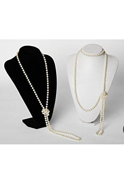 Shiklik MODA قلادة طويلة مع اللؤلؤ تكمل أناقتك