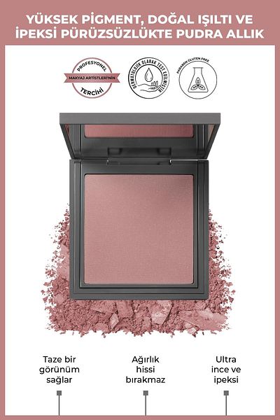 Alix Avien Rosewood Powder Blush 112 - Silky Blush