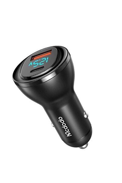 Mcdodo CC-5670 95w Usb+Type C Dijital Göstergeli Pd Hızlı Araç Şarj