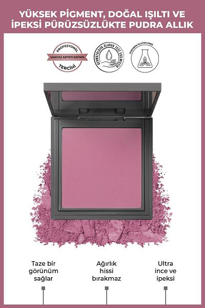 Alix Avien Fusia Powder Blush 111 - Silky Blush