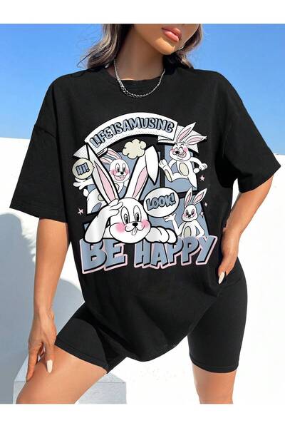 donamod تصميم الرسوم المتحركة والجرافيك تي شيرت كبير الحجم سلسلة الرسوم المتح...