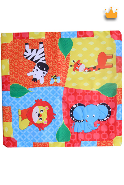 Piccolo Mondi Sevimli Hayvanlar Katlanabilir Taşınabilir Çocuk Oyun Halısı Matı Bebek Aktivite Minderi