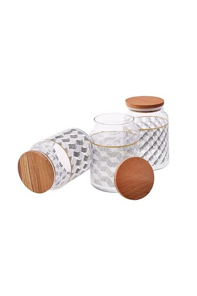 Karaca Joy 3-Piece Storage Container 890 ml