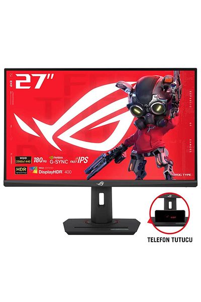 ASUS Rog Strix Xg27Acs - 27 Inch Qhd, 180Hz, 1Ms, Adaptive Sync Fast Ips Gaming Monitor