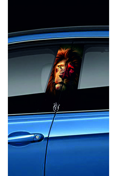 NEON Dijital Baskı Merkezi Araç Kapı Direk Kaplama Folyosu (Sağ Sol Takım) (2...