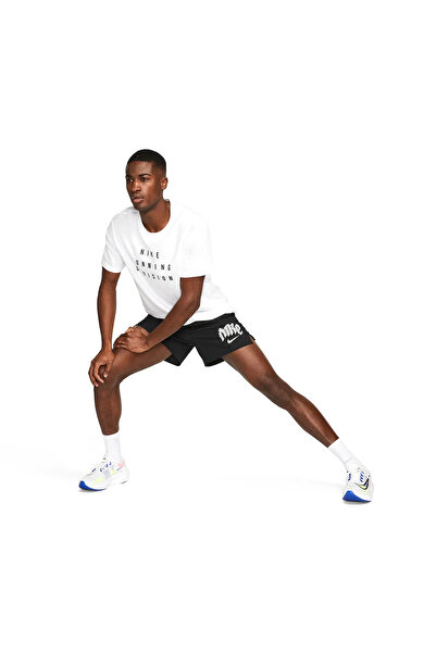 Nike Dri-Fit Challenger Erkek Siyah Koşu Şort DX0837-010