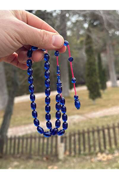 TESBİHSARAYI Cu cutie speciala din lemn - Tasbih de chihlimbar, chihlimbar de foc, tasbih, poate fi inscriptibil