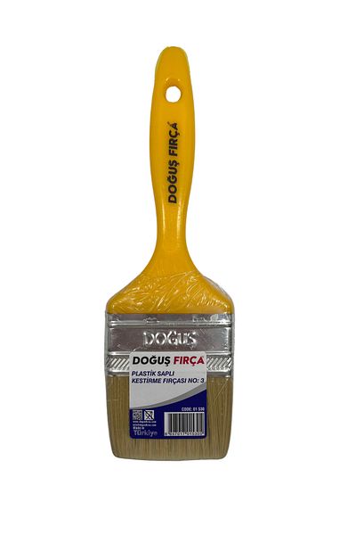 GİVY Doğuş Plastic Handle No. 3 Cutting Brush Paint Brush