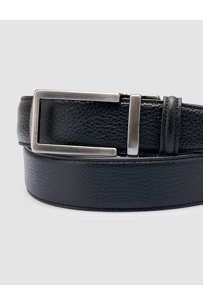Cabani 100% Genuine Leather Black Men's Classic Belt