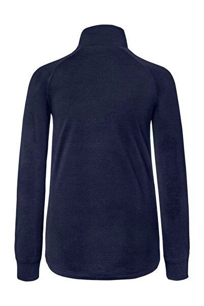 Tchibo Women Sportswear Fit Long Sleeves Training Tops, Navy Blue