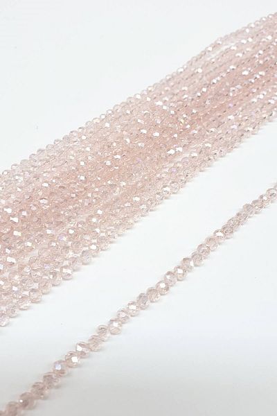 Hayalperest boncuk Transparent Powder Crystal Bead 4 Mm
