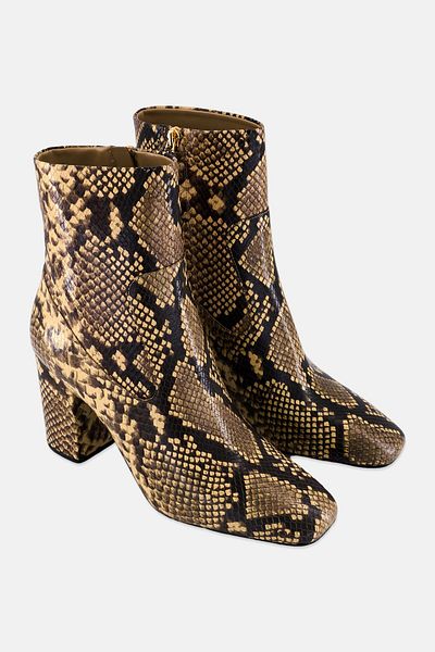 Michael Kors Women Medium Marcella Flex Zipper Closure Ankle Boot, Brown Combo