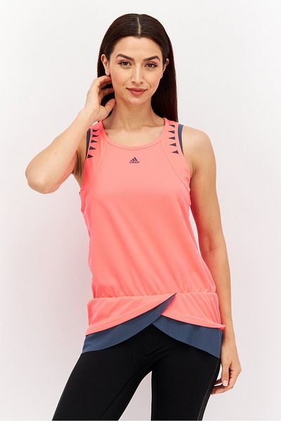 adidas Women Sportswear Fit Training Top, Coral