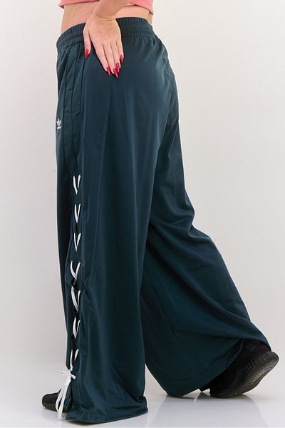 adidas Women Plus Size Outdoor Wide Leg Pants, Dark Green