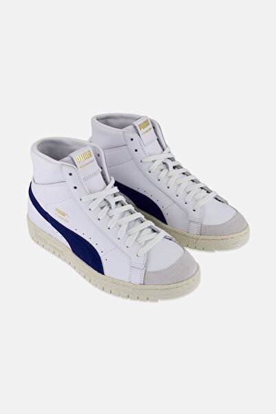 Puma حذاء خارجي برباط للأولاد من رالف سامبسون 70 ميد أوج، أبيض