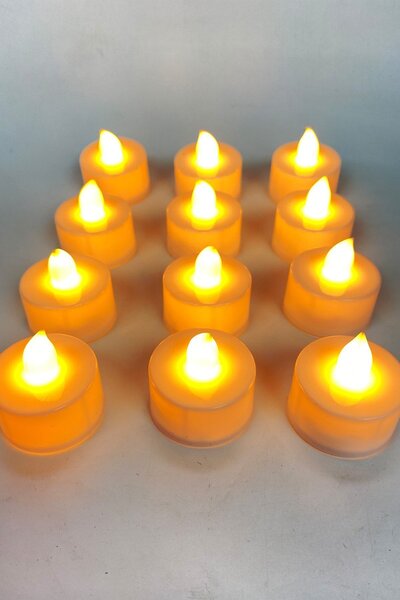 Hayalperest boncuk Pilli Led Mum 4 Adet