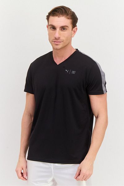 Puma Men Sportswear Fit Short Sleeve Training T-Shirt, Black