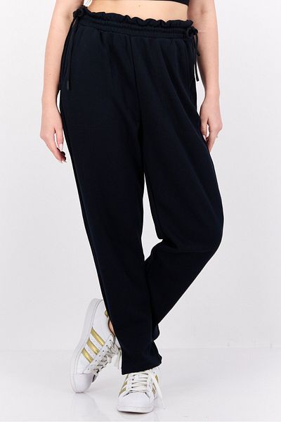 SKECHERS Women Sportswear Fit Plain Training Sweatpants , Black