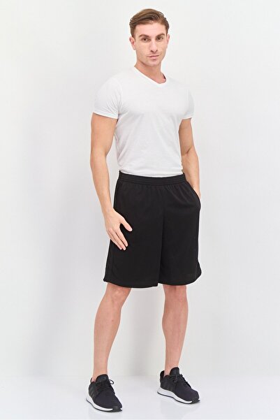 Champion Men Sportswear Fit Plain Outdoor Shorts, Black