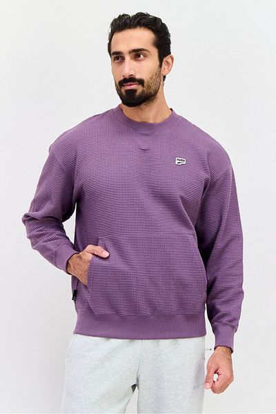 Puma Men Sportswear Fit Training Sweatshirt, Purple