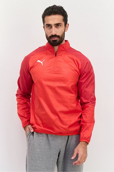 Puma Men Sportswear Fit Long Sleeve Outdoor Jacket, Red