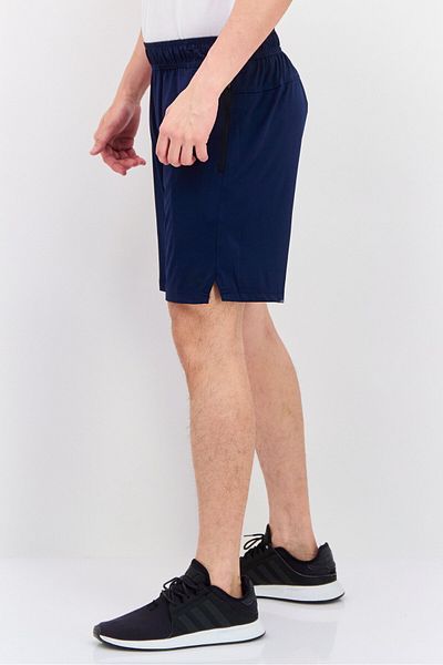 Legend Men Sportswear Fit Drawstring Training 7 Inseam Shorts, Navy